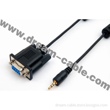 DB9 Female to 2.5mm Audio Male RS232 Cable (YTX147)